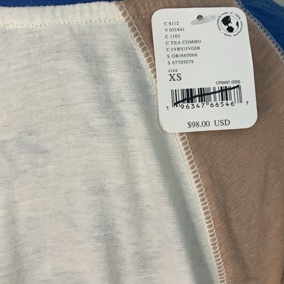 FREE PEOPLE AS IF TEE SIZE: XS - Picture 4 of 14